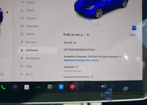 2023 Tesla Model Y Awd/Long Range Dual Motor All-Wheel Drive from USA, damaged, VIN 7SAYGDEE9PA075463